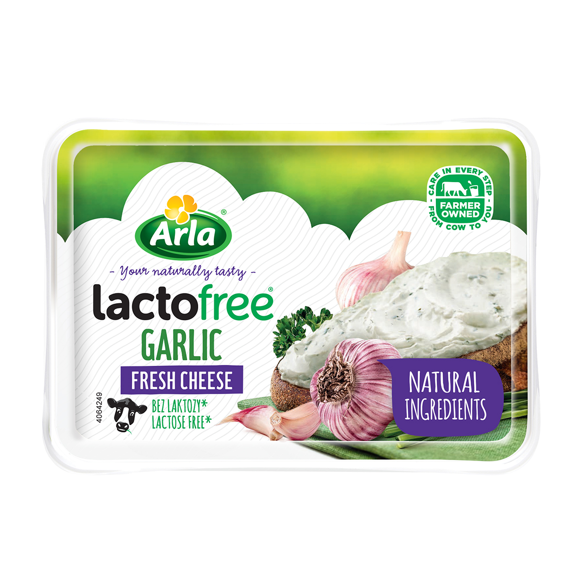 Arla Lactofree® Serek Kremowy Czosnek i Zioła bez laktozy 150g Arla