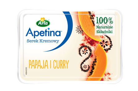 Serek kremowy papaja i curry – India 125 g