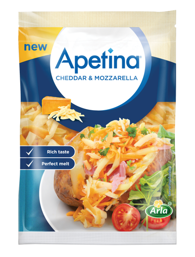 Cheddar i Mozzarella 150g