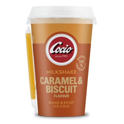 Milkshake Caramel&Biscuits 180ml