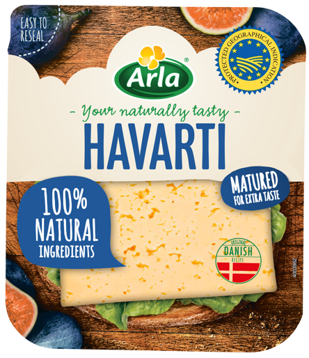 Havarti Matured 150 g plastry