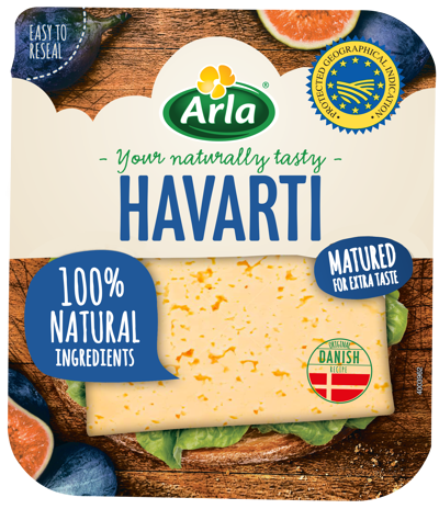 Havarti Matured 150 g plastry