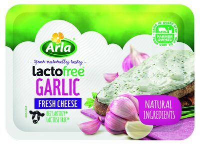 Serek Kremowy Czosnek i Zioła  bez laktozy 150g