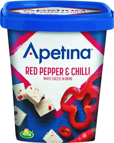 W kostkach z czerwoną papryką i chilli 200 g