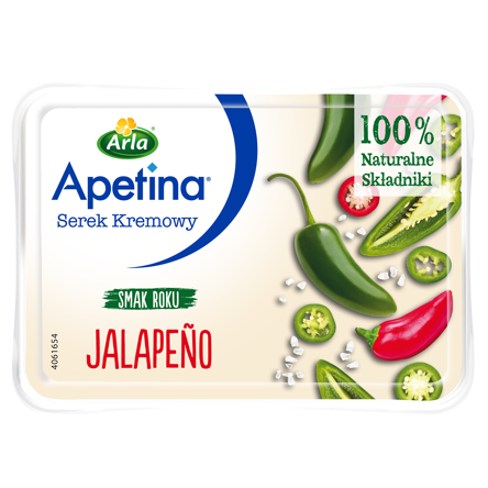 Serek kremowy jalapeño 125g