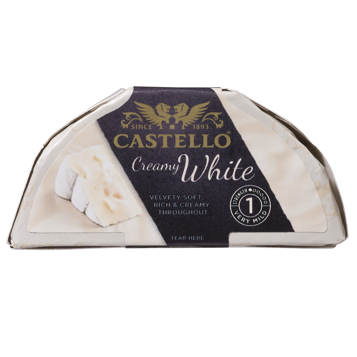 Castello Ser pleśniowy White półksiężyc 150 g