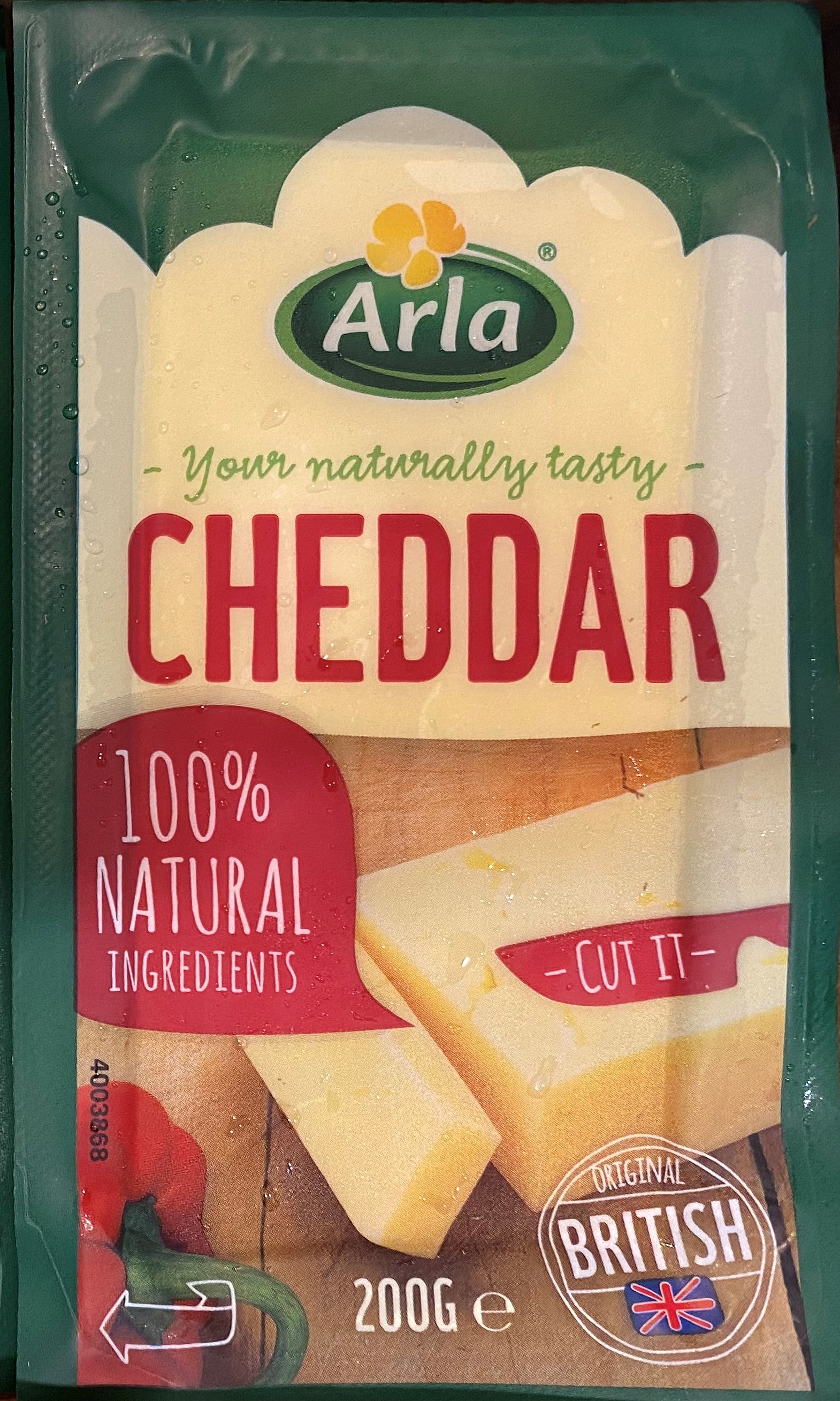 Arla Cheddar 200 g