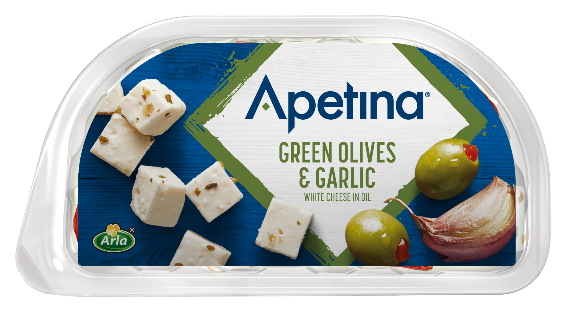 Apetina® Snack z zielonymi oliwkami 100 g