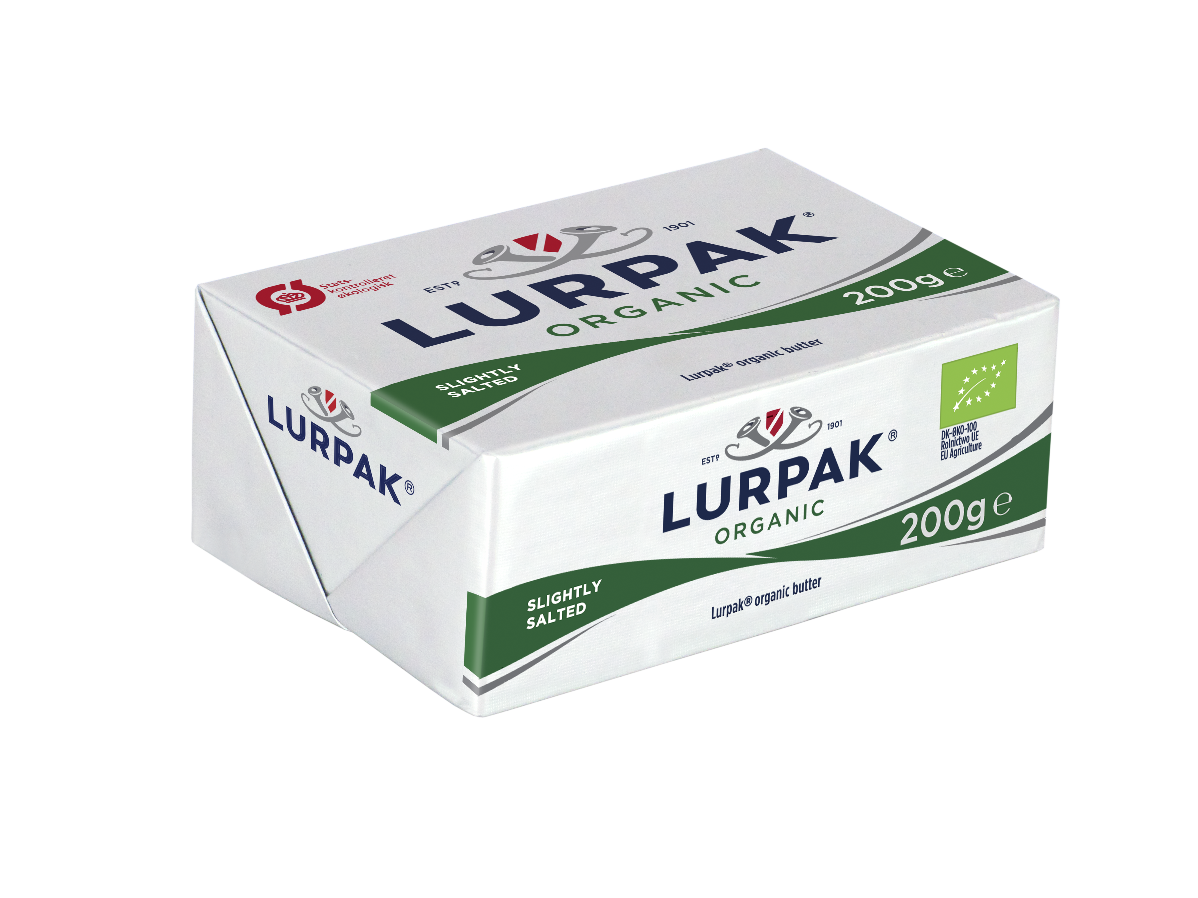 Lurpak Masło Organiczne Lekko Solone 200g