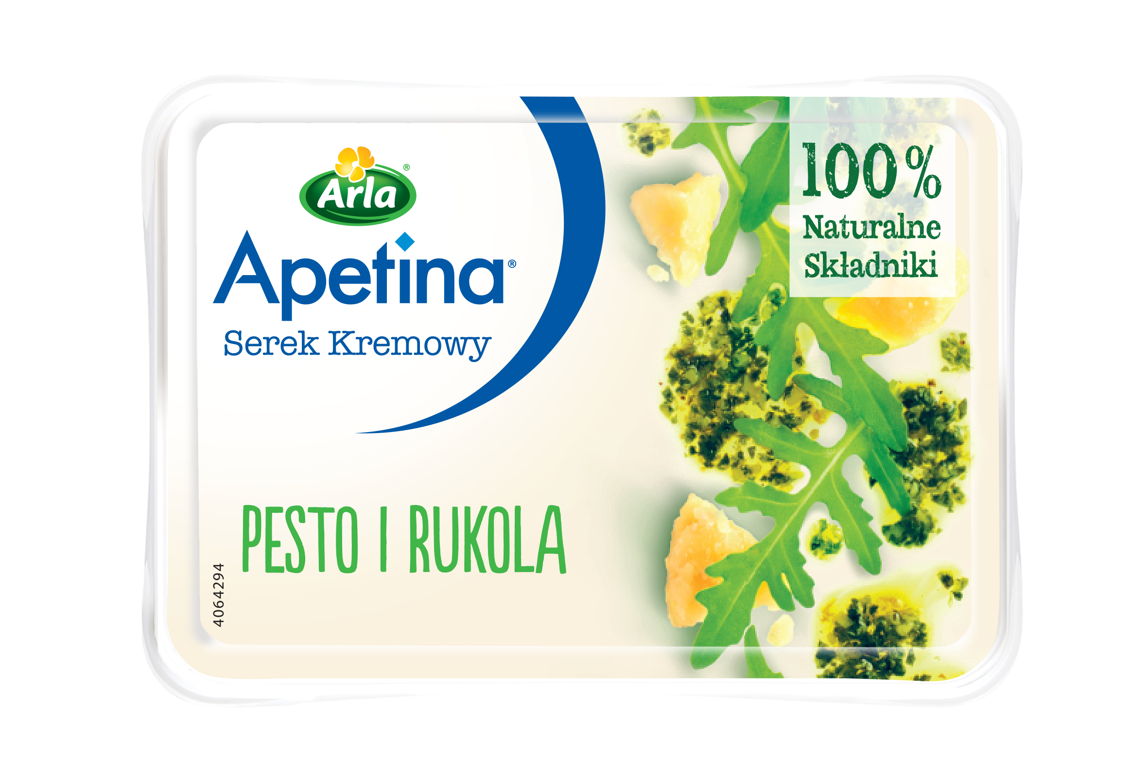 Apetina® Serek kremowy pesto i rukola 125 g