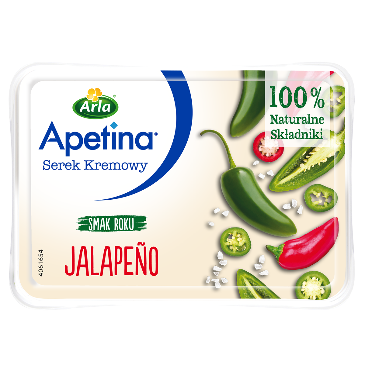 Apetina® Serek kremowy jalapeño 125g